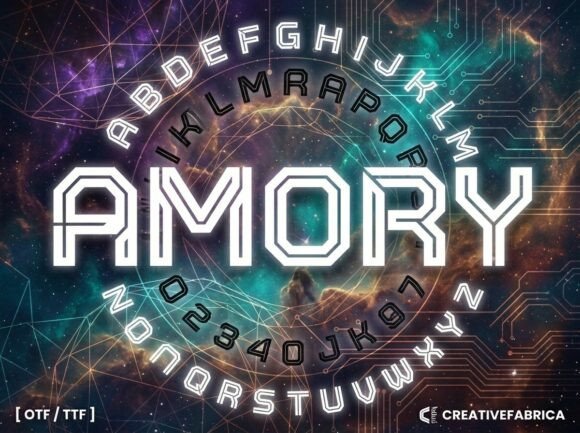 Amory Typeface Review for Bold Branding