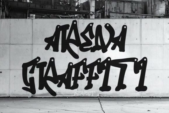 Arena Graffiti: The Ultimate Urban Display Font for Bold Designs