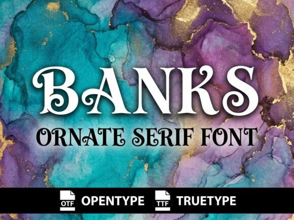 Banks Typeface: Authoritative Serif for Editorial Design