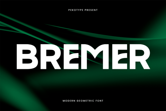 Bremer: A Modern Geometric Typeface for Editorial Precision