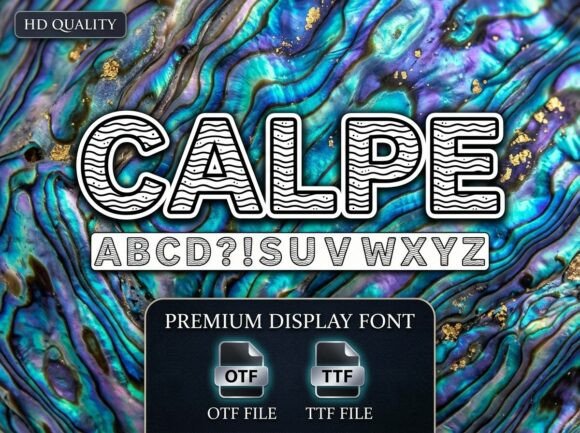 Calpe Typeface Review for Bold Branding
