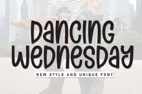 Dancing Wednesday: A Handwritten Display Font Review