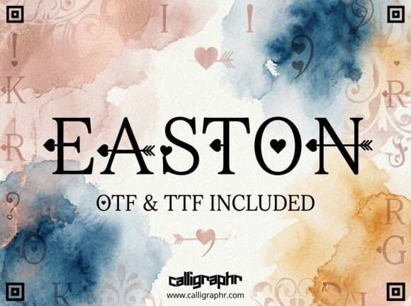 Easton: A Premium Display Serif Font for Web Design