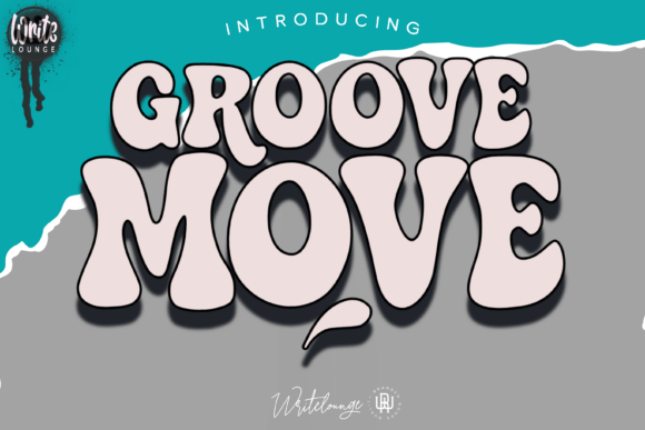 Groove Move Font for Retro Branding