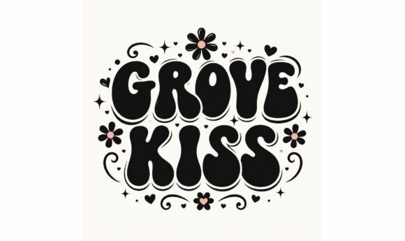 Grovy Kiss: A Bold Display Font for Retro Campaigns