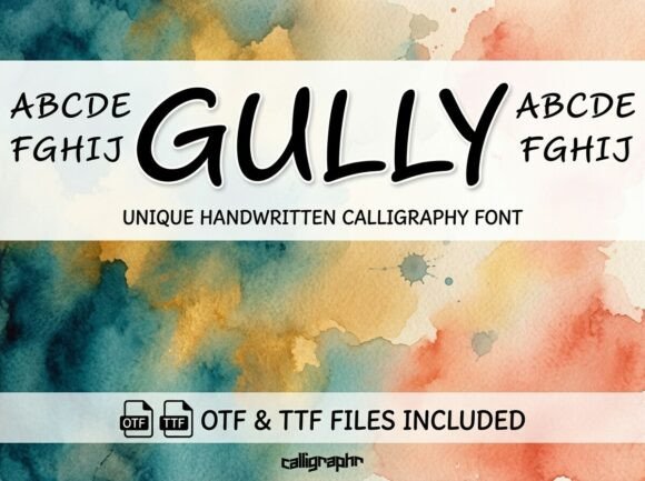 Gully: The Display Font That Commands Attention