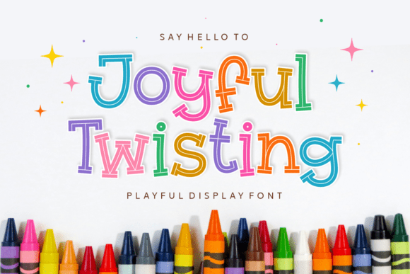 Joyful Twisting Font for Handmade Brands