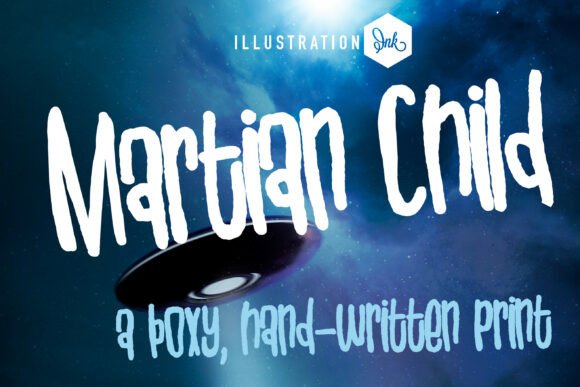 Martian Child: A Quirky Display Typeface Review
