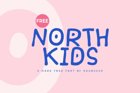 North Kids Font: A Playful Freebie for Designers