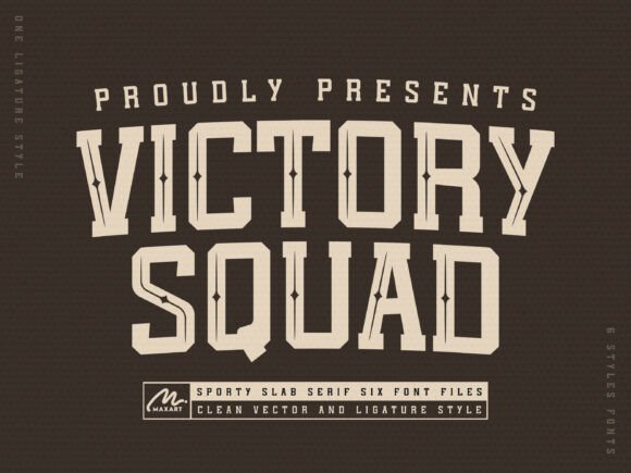Victory Squad Font Review for Bold Branding