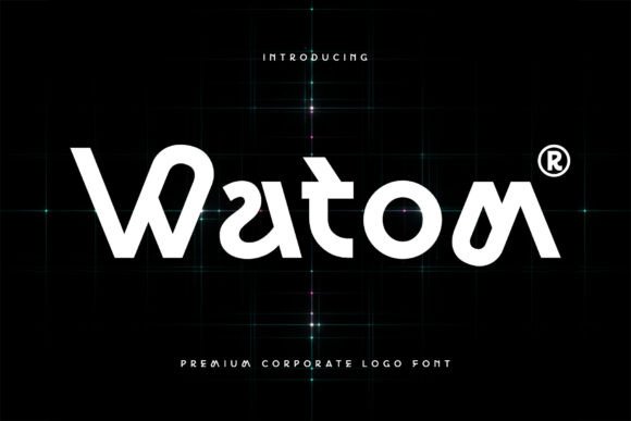 Watom: The Premium Corporate Logo Font for Web Design