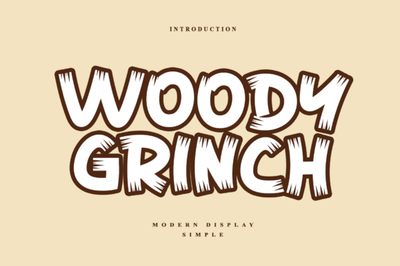 Woody Grinch Font Review for Bold Branding